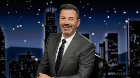 TV personality Jimmy Kimmel for now removed from the airwaves due to controversial comments concerning conservative figure Charlie Kirk